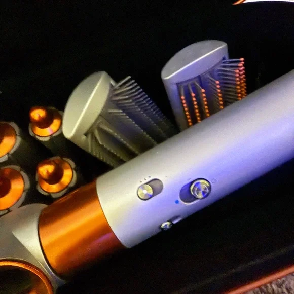 Dyson Airwrap Complete Multi Hair Styler HS01 Silver Copper Color